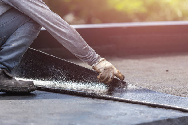Professional Waterproofing technician working in Limestone, IL